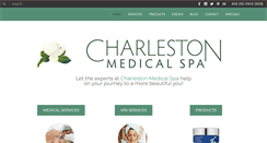 Desktop Screenshot of charlestonmedicalspa.com