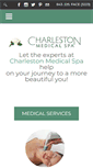 Mobile Screenshot of charlestonmedicalspa.com